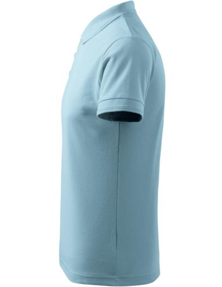 Polokošeľa pánska Pique Polo 203 nebeská modrá