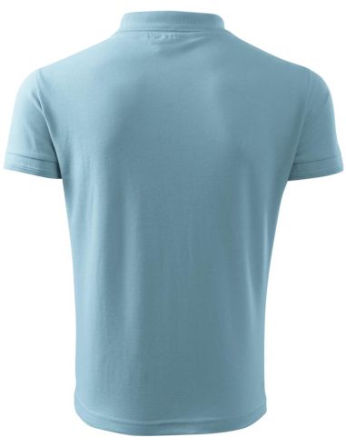 Polokošeľa pánska Pique Polo 203 nebeská modrá