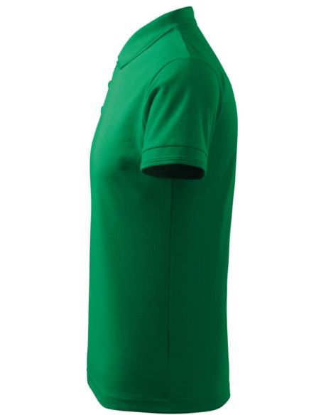 Polokošeľa pánska Pique Polo 203 trávová zelená