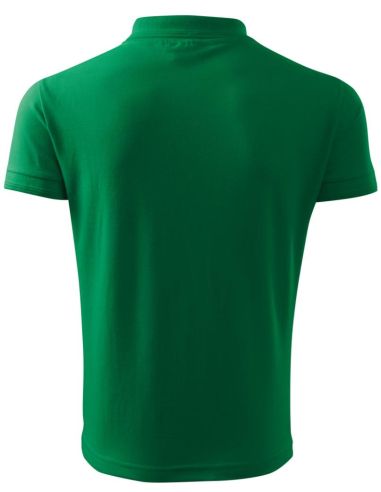 Polokošeľa pánska Pique Polo 203 trávová zelená