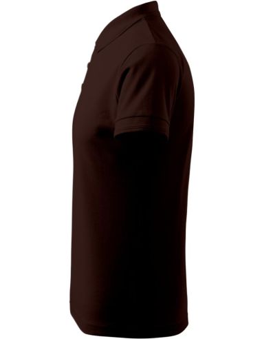 Polokošeľa pánska Pique Polo 203 kávová