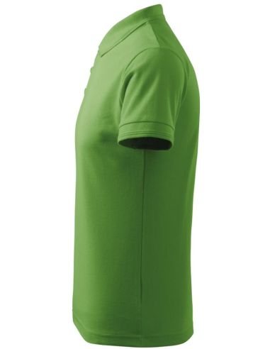 Polokošeľa pánska Pique Polo 203 hrášková zelená