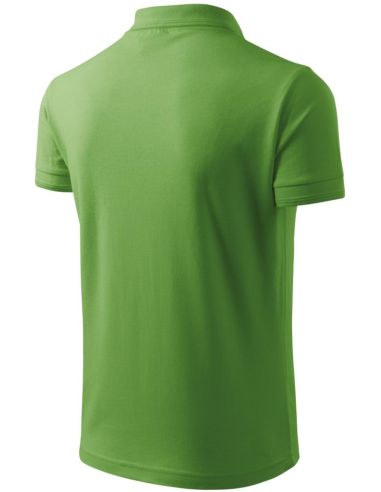Polokošeľa pánska Pique Polo 203 hrášková zelená