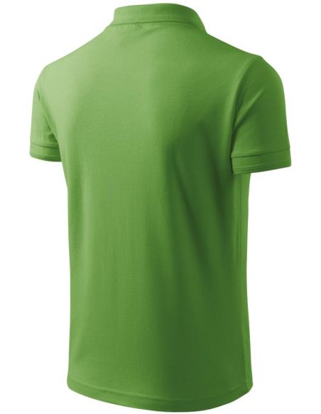 Polokošeľa pánska Pique Polo 203 hrášková zelená