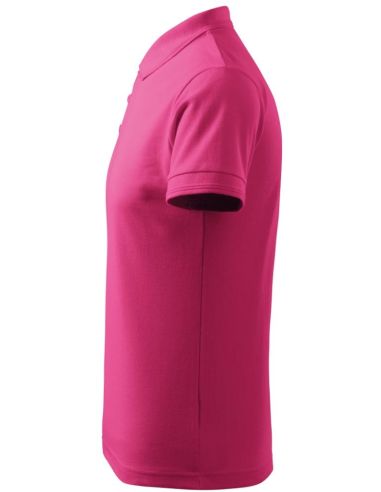 Polokošeľa pánska Pique Polo 203 purpurová