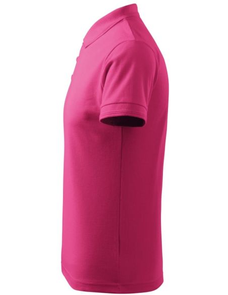 Polokošeľa pánska Pique Polo 203 purpurová