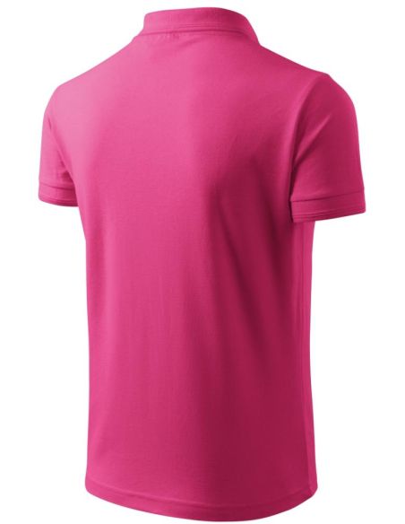 Polokošeľa pánska Pique Polo 203 purpurová