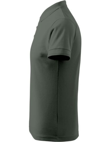 Polokošeľa pánska Pique Polo 203 tmavá bridlica