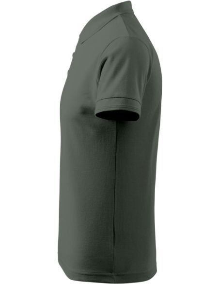 Polokošeľa pánska Pique Polo 203 tmavá bridlica