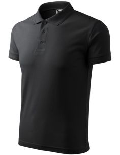 Polokošeľa pánska Pique Polo 203 ebony gray