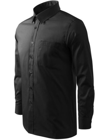 Košeľa pánska Style LS 209 čierna
