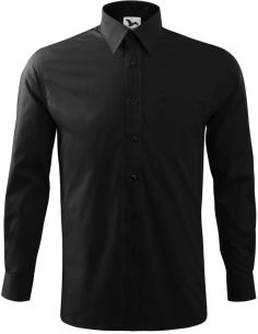 Košeľa pánska Style LS 209 čierna 2