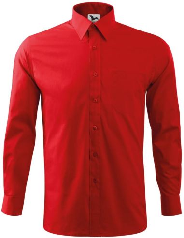 Košeľa pánska Style LS 209 červená