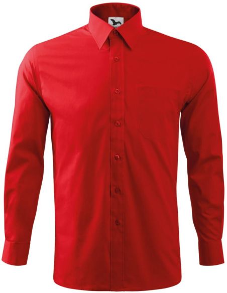 Košeľa pánska Style LS 209 červená