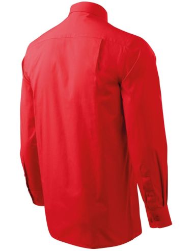 Košeľa pánska Style LS 209 červená