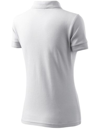 Polokošeľa dámska Pique Polo 210 biela