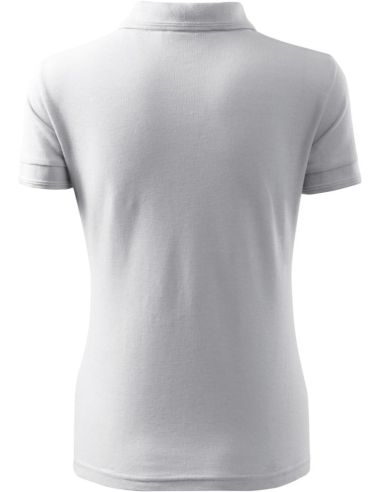 Polokošeľa dámska Pique Polo 210 biela