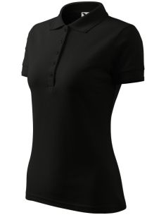Polokošeľa dámska Pique Polo 210 čierna