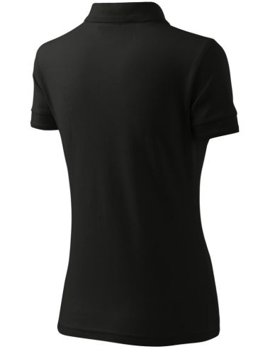 Polokošeľa dámska Pique Polo 210 čierna