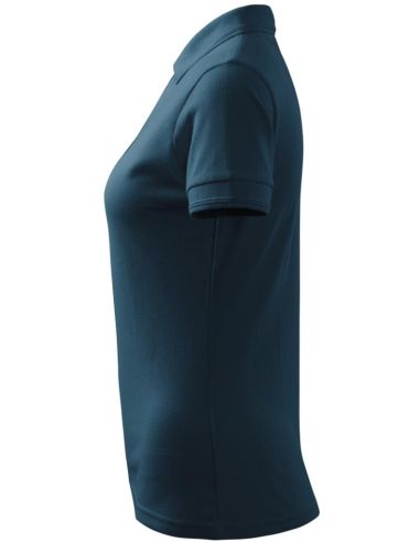 Polokošeľa dámska Pique Polo 210 tmavomodrá