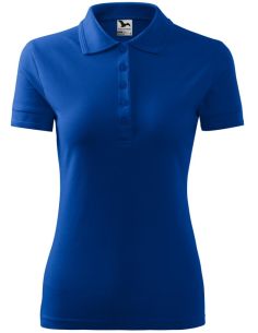 Polokošeľa dámska Pique Polo 210 kráľovská modrá 2