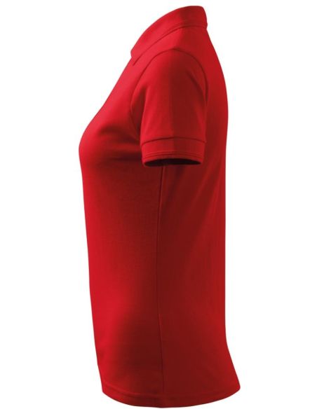 Polokošeľa dámska Pique Polo 210 červená