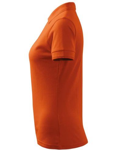 Polokošeľa dámska Pique Polo 210 oranžová
