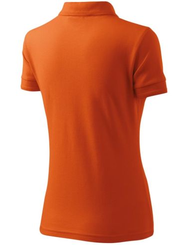Polokošeľa dámska Pique Polo 210 oranžová