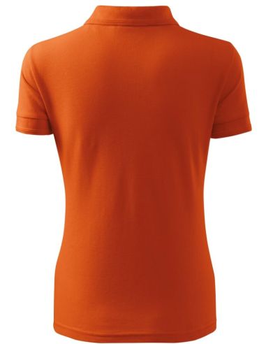 Polokošeľa dámska Pique Polo 210 oranžová