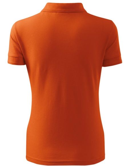 Polokošeľa dámska Pique Polo 210 oranžová