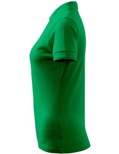 Polokošeľa dámska Pique Polo 210 trávová zelená