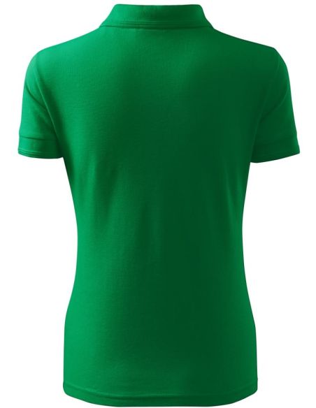 Polokošeľa dámska Pique Polo 210 trávová zelená