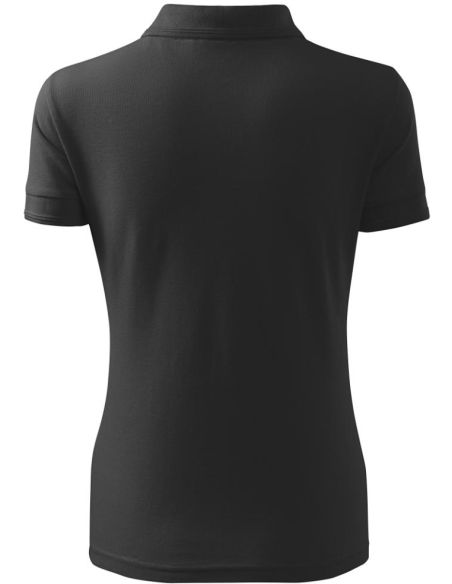Polokošeľa dámska Pique Polo 210 antracitový melír