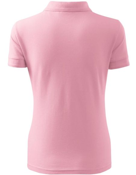 Polokošeľa dámska Pique Polo 210 ružová