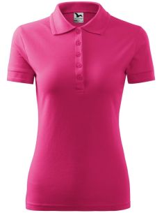 Polokošeľa dámska Pique Polo 210 purpurová 2
