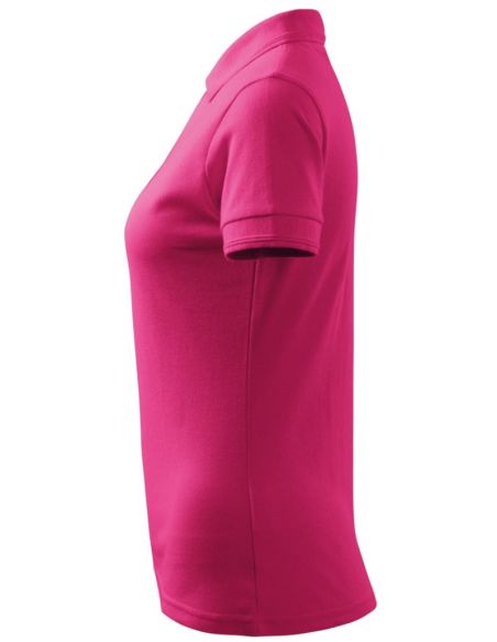 Polokošeľa dámska Pique Polo 210 purpurová