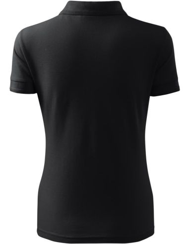 Polokošeľa dámska Pique Polo 210 ebony gray