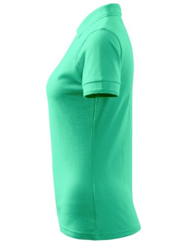 Polokošeľa dámska Pique Polo 210 mätová