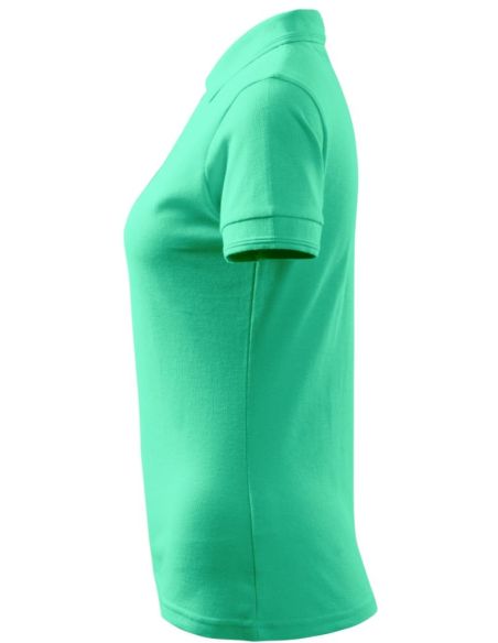 Polokošeľa dámska Pique Polo 210 mätová