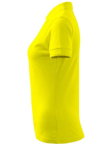 Polokošeľa dámska Pique Polo 210 citrónová