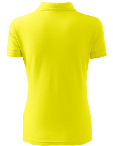 Polokošeľa dámska Pique Polo 210 citrónová