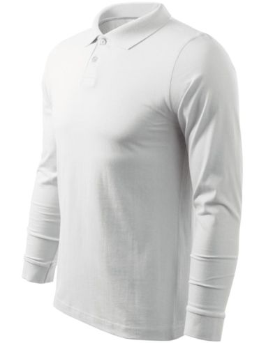 Polokošeľa pánska Single J. LS 211 biela