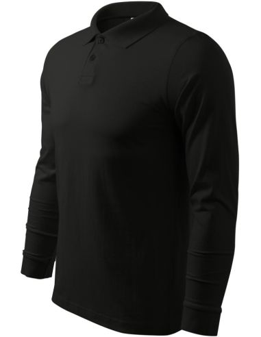 Polokošeľa pánska Single J. LS 211 čierna