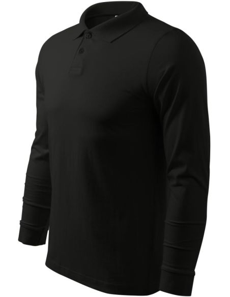 Polokošeľa pánska Single J. LS 211 čierna