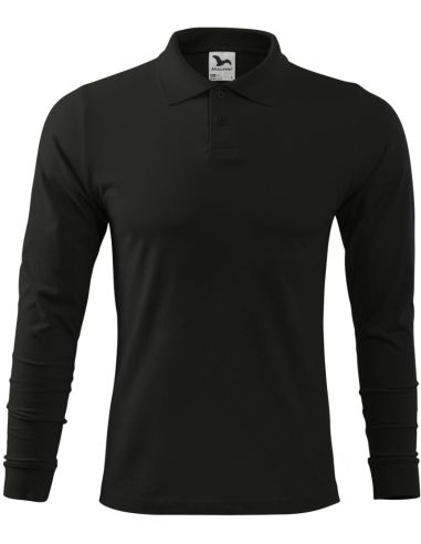 Polokošeľa pánska Single J. LS 211 čierna