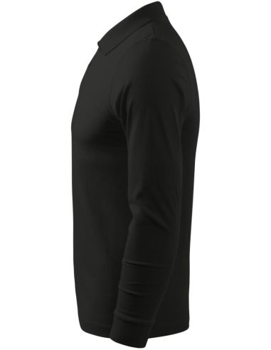 Polokošeľa pánska Single J. LS 211 čierna