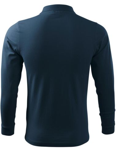 Polokošeľa pánska Single J. LS 211 tmavomodrá