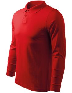 Polokošeľa pánska Single J. LS 211 červená