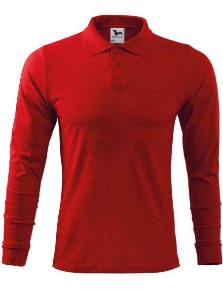 Polokošeľa pánska Single J. LS 211 červená