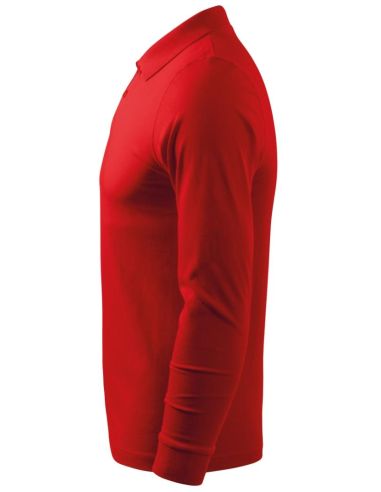 Polokošeľa pánska Single J. LS 211 červená